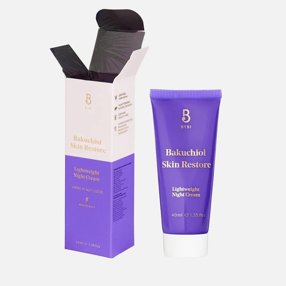 BYBI Bakuchiol Skin Restore Lightweight Night Cream 40ml - Picture 1 of 3
